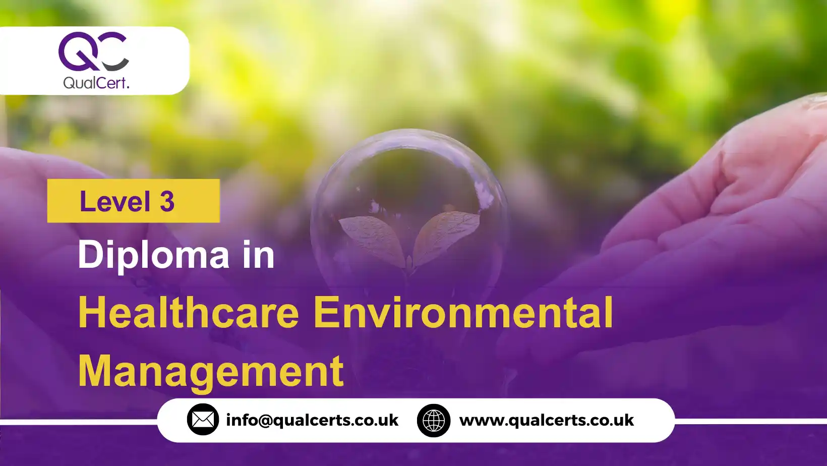QualCert Level 3 Diploma in Healthcare Environmental Management
