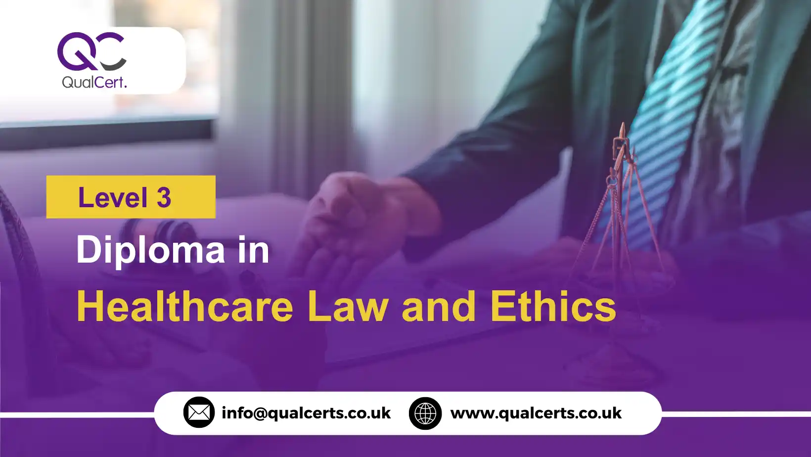 QualCert Level 3 Diploma in Healthcare Law and Ethics