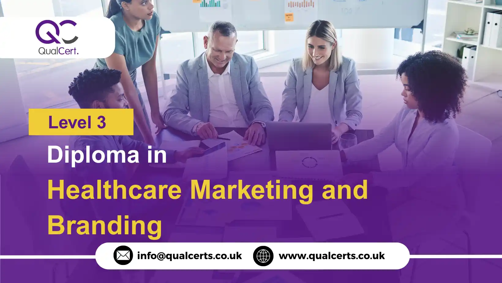 QualCert Level 3 Diploma in Healthcare Marketing and Branding