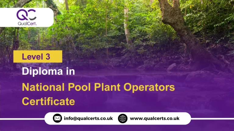 QualCert Level 3 Diploma in National Pool Plant Operators Certificate