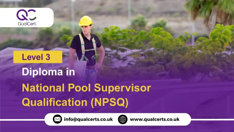 QualCert Level 3 Diploma in National Pool Supervisor Qualification (NPSQ)