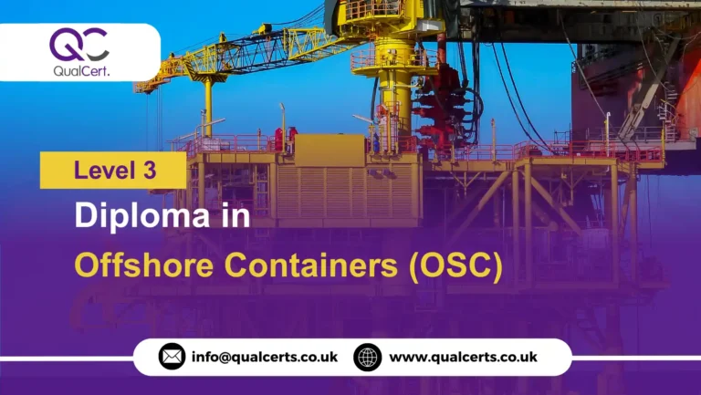 QualCert Level 3 Diploma in Offshore Containers (OSC)