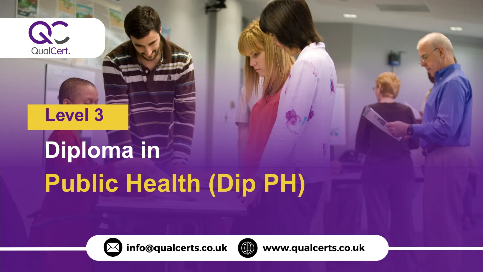 QualCert Level 3 Diploma in Public Health (Dip PH)
