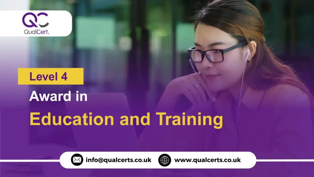 QualCert Level 4 Award in Education and Training
