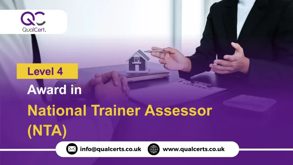 QualCert Level 4 Award in National Trainer Assessor (NTA)