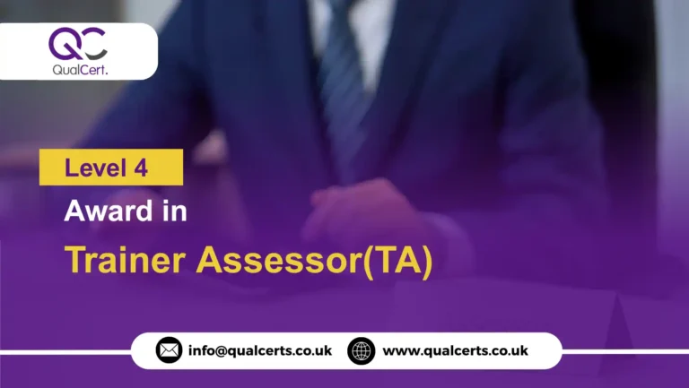 QualCert Level 4 Award in Trainer Assessor(TA)
