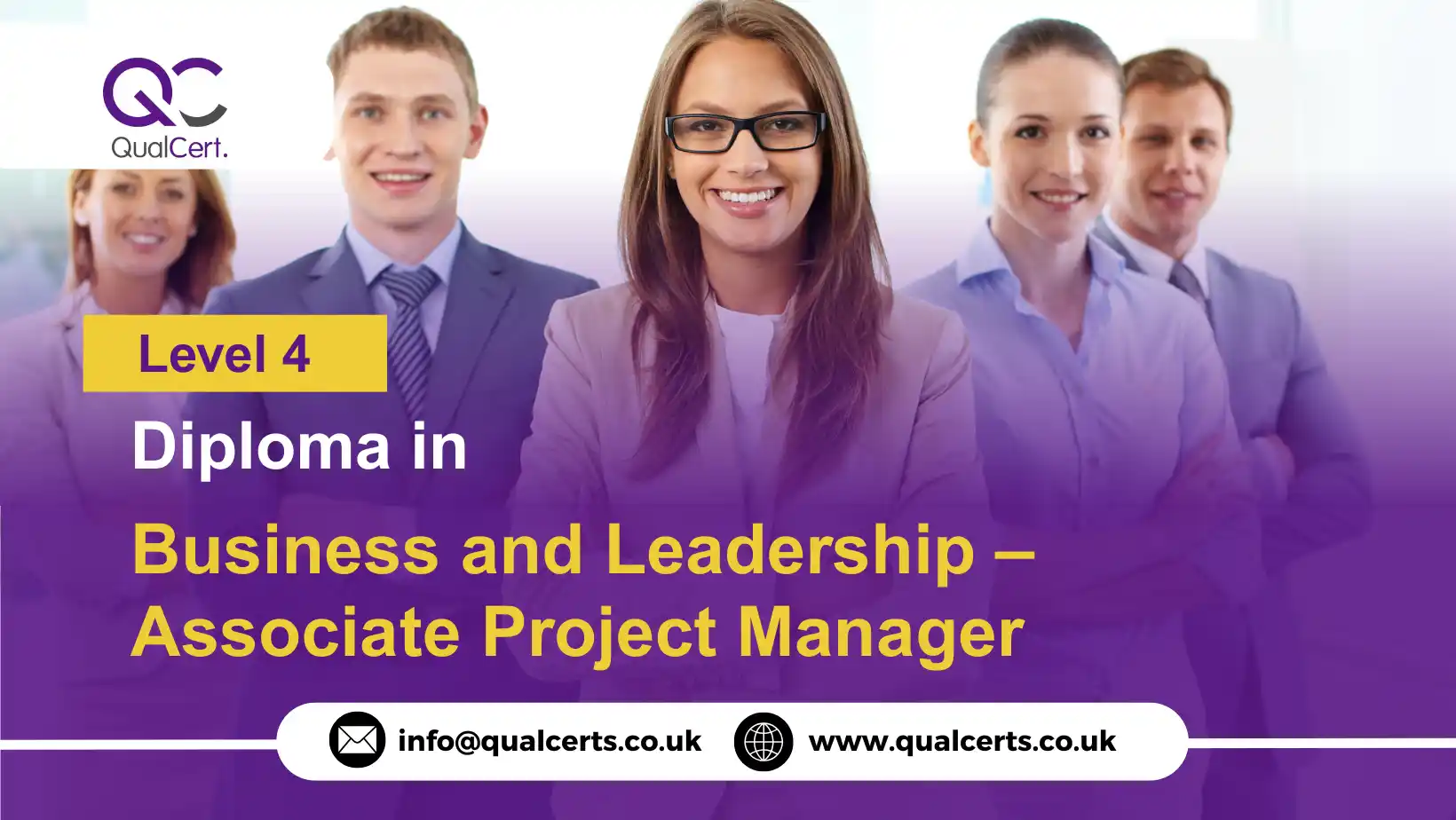 QualCert Level 4 Diploma in Business and Leadership – Associate Project Manager