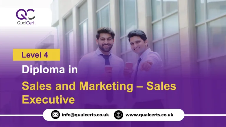 QualCert Level 4 Diploma in Sales and Marketing – Sales Executive