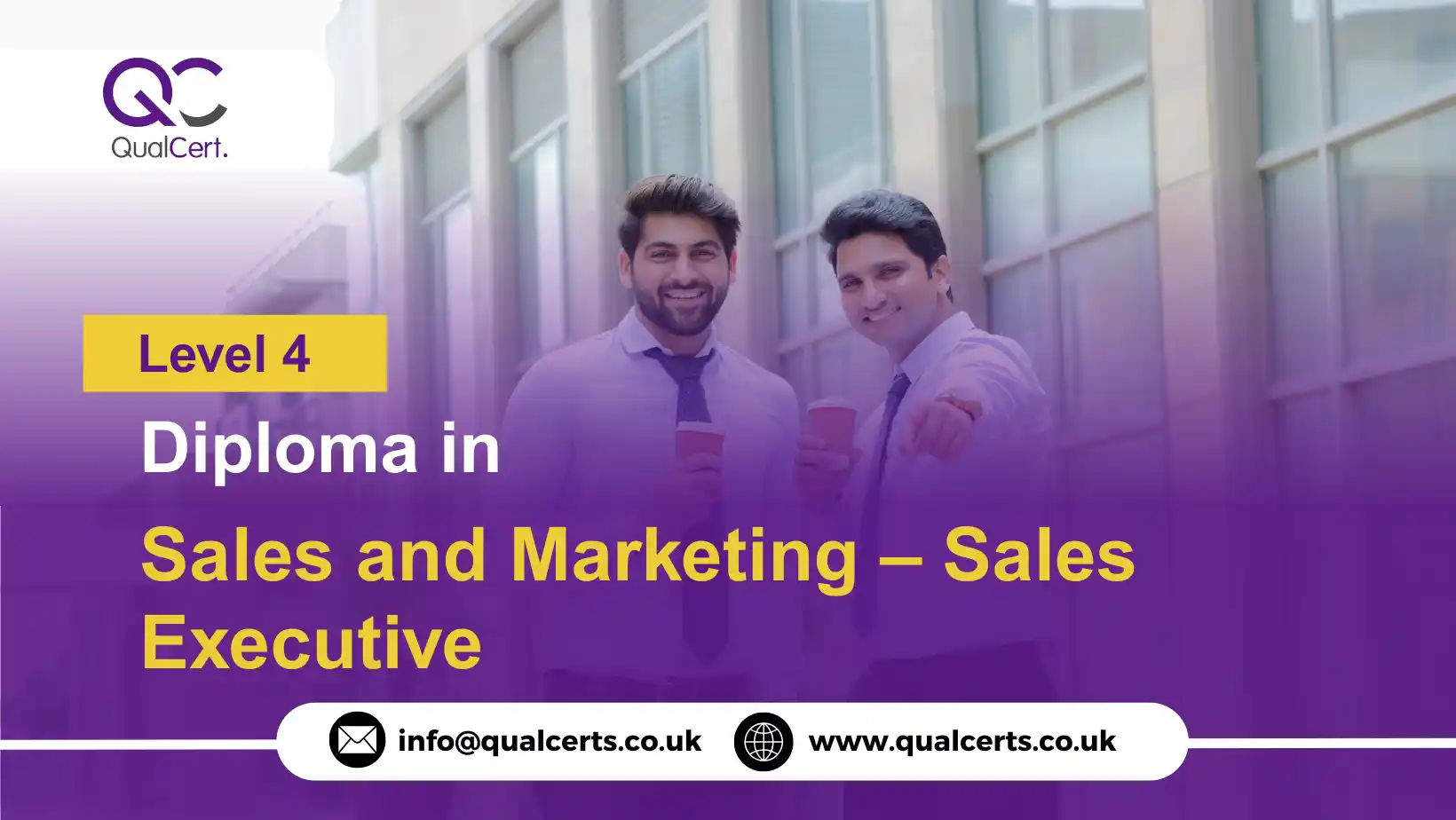 QualCert Level 4 Diploma in Sales and Marketing – Sales Executive