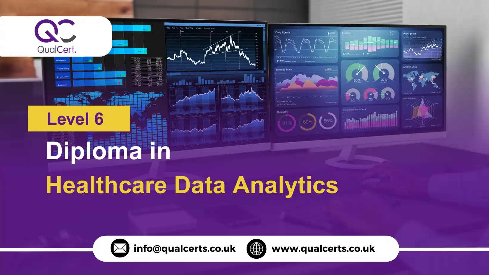 QualCert Level 6 Diploma in Healthcare Data Analytics