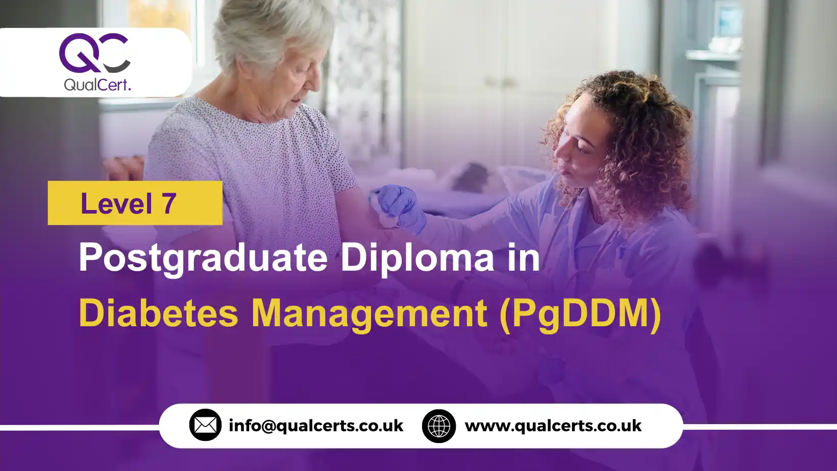 QualCert Level 7 Postgraduate Diploma in Diabetes Management (PgDDM)