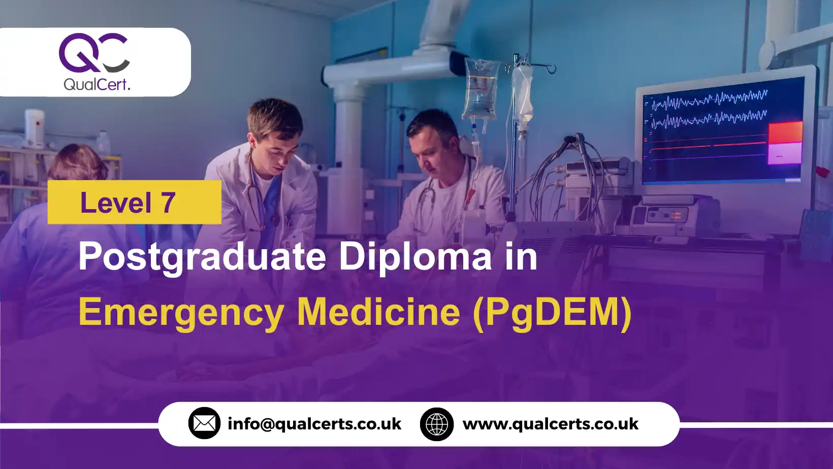 QualCert Level 7 Postgraduate Diploma in Emergency Medicine (PgDEM)