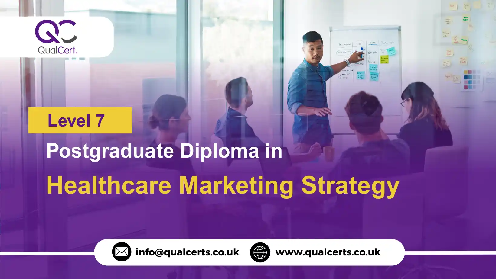 QualCert Level 7 Postgraduate Diploma in Healthcare Marketing Strategy
