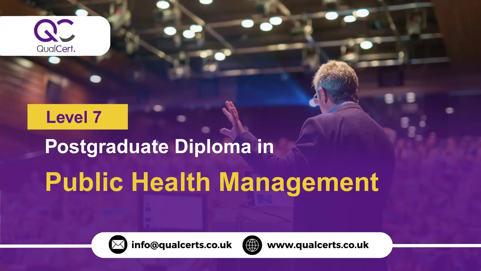 QualCert Level 7 Postgraduate Diploma in Public Health Management