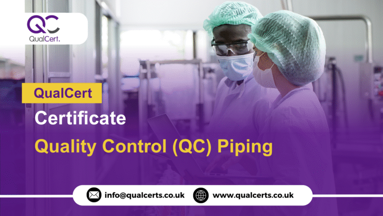 QualCert Quality Control (QC) Piping Certificate