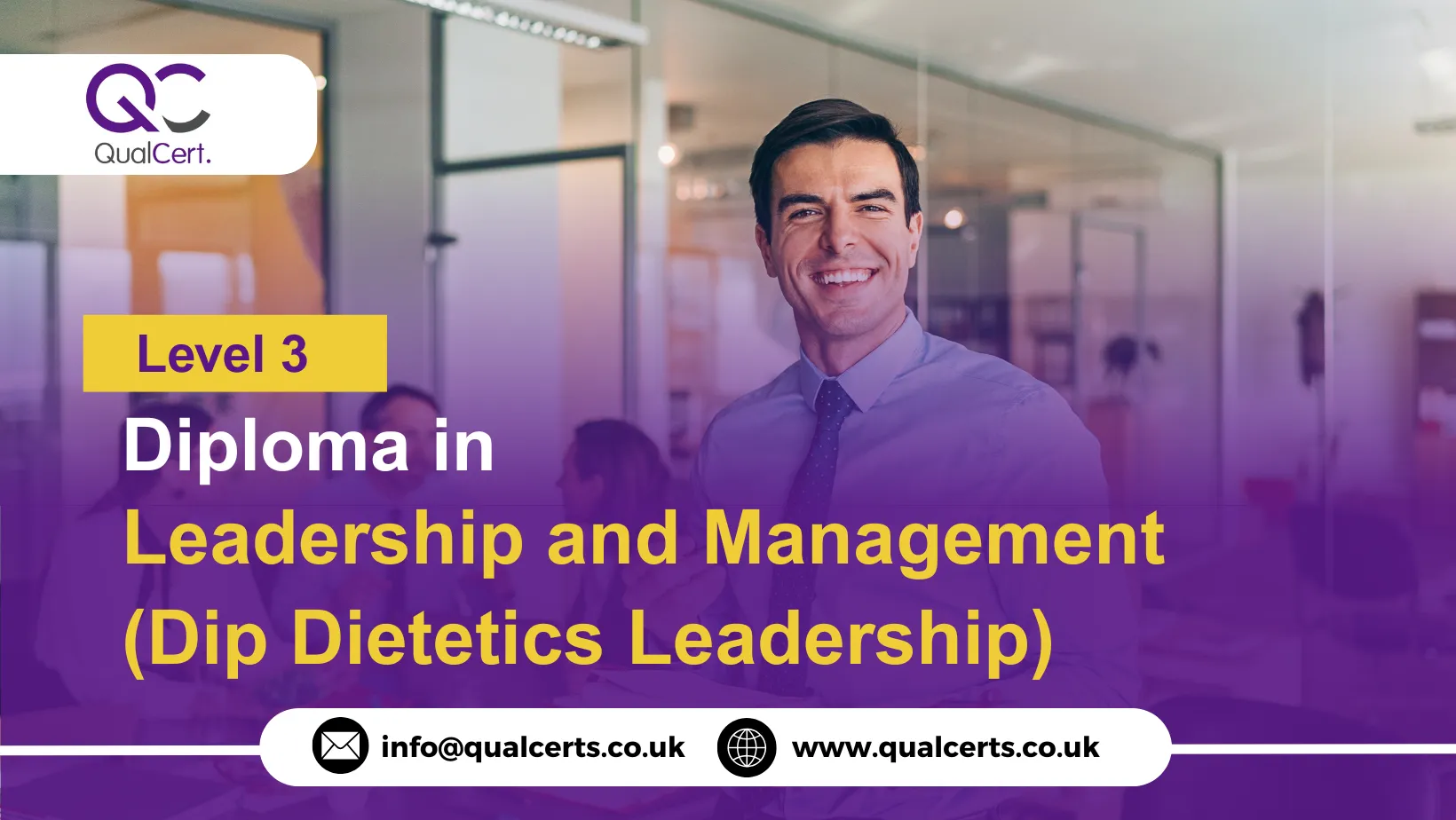 QualCert Level 3 Diploma in Dietetics Leadership and Management (Dip Dietetics Leadership)