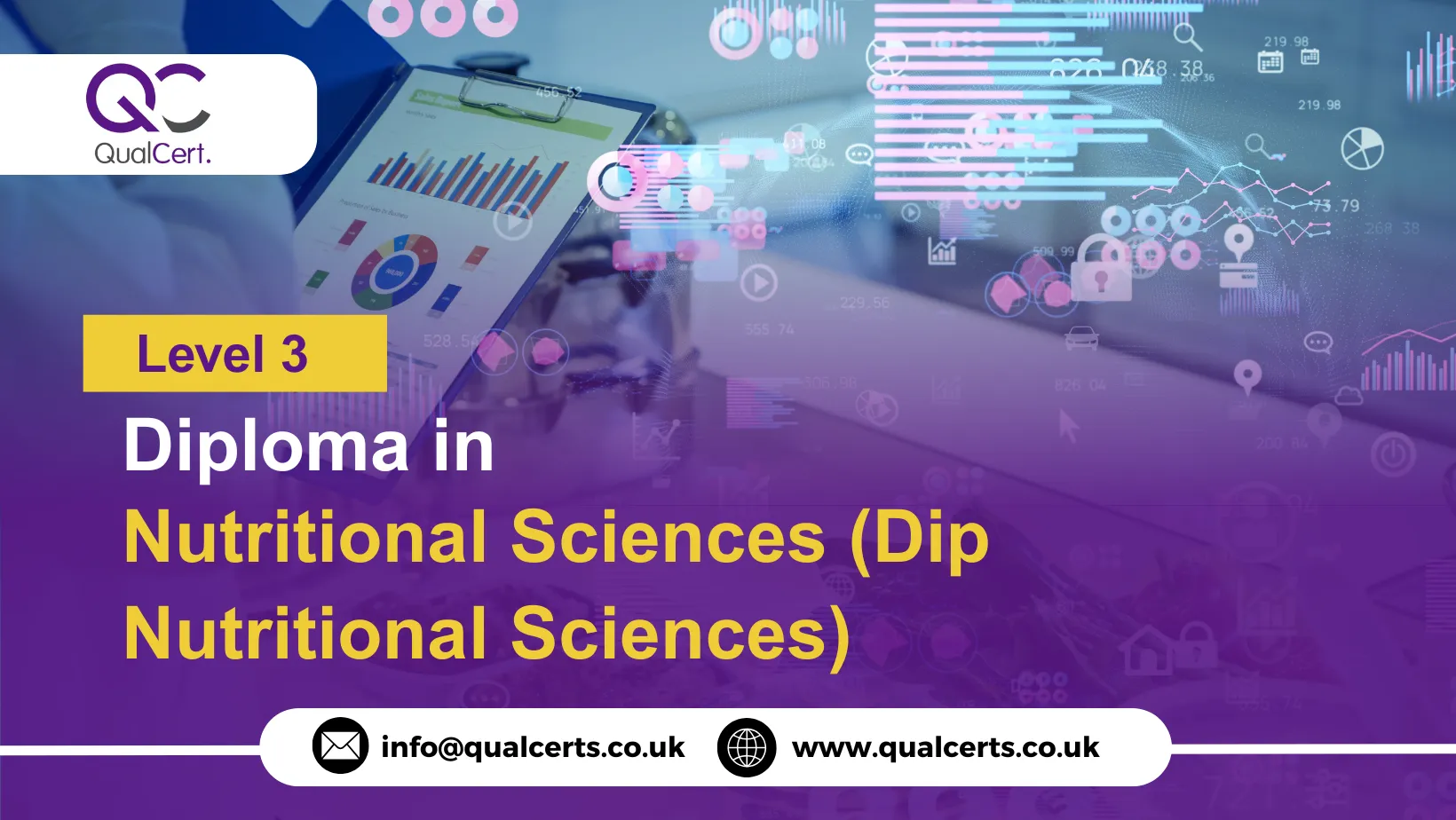 QualCert Level 3 Diploma in Nutritional Sciences (Dip Nutritional Sciences)
