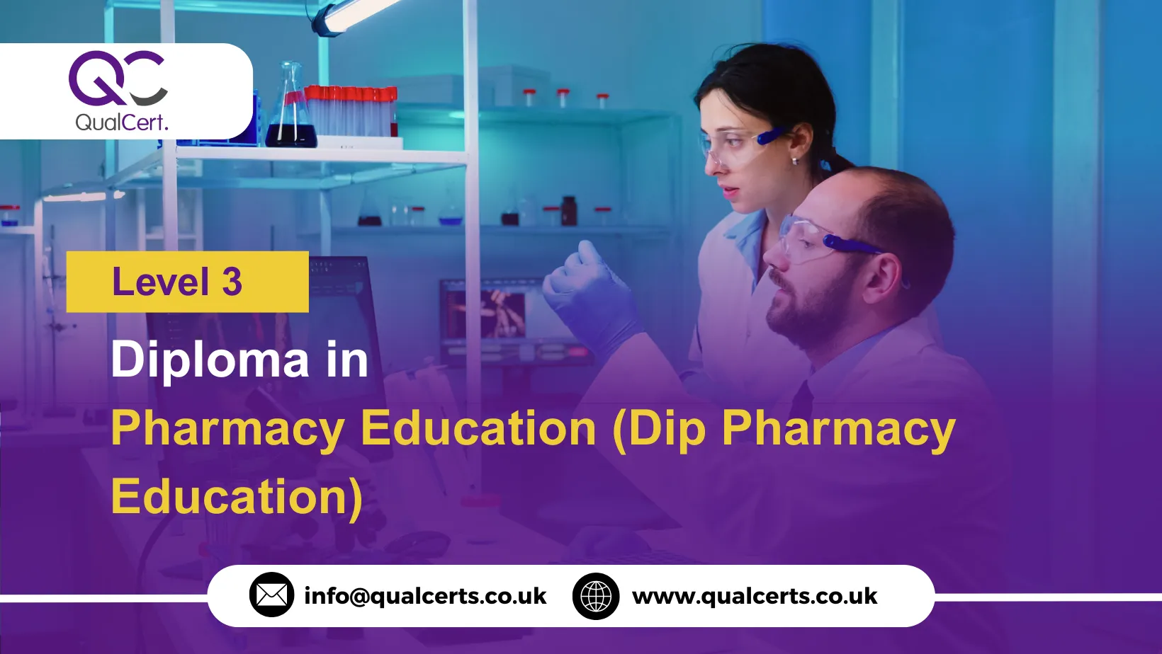 QualCert Level 3 Diploma in Pharmacy Education (Dip Pharmacy Education)