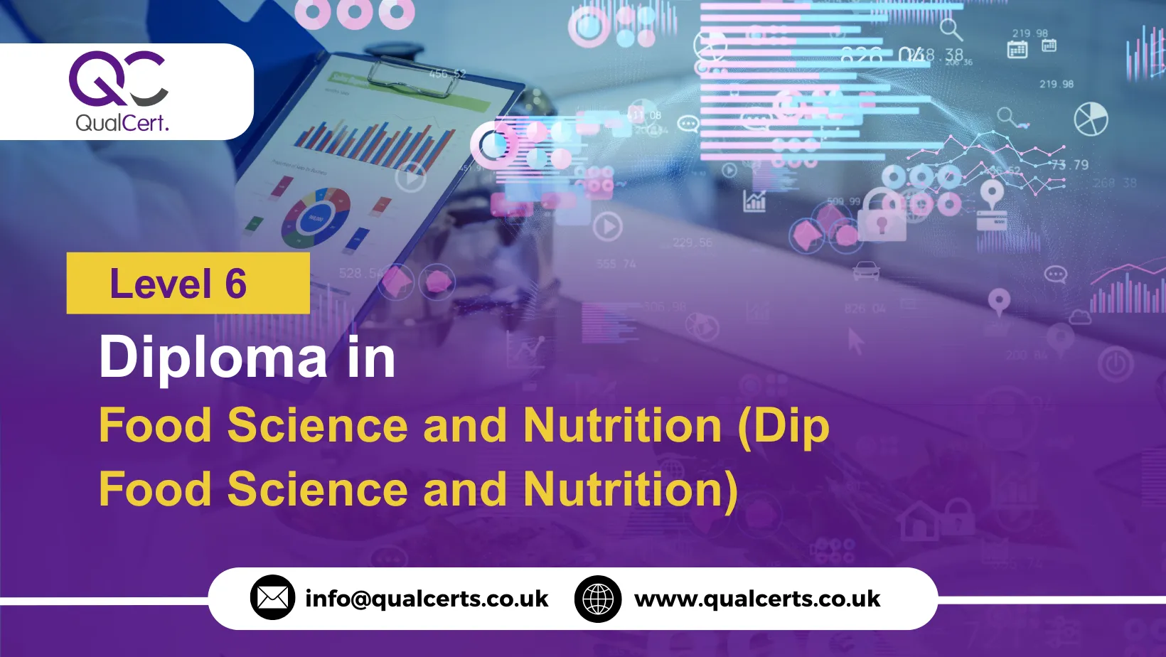 QualCert Level 6 Diploma in Food Science and Nutrition (Dip Food Science and Nutrition)