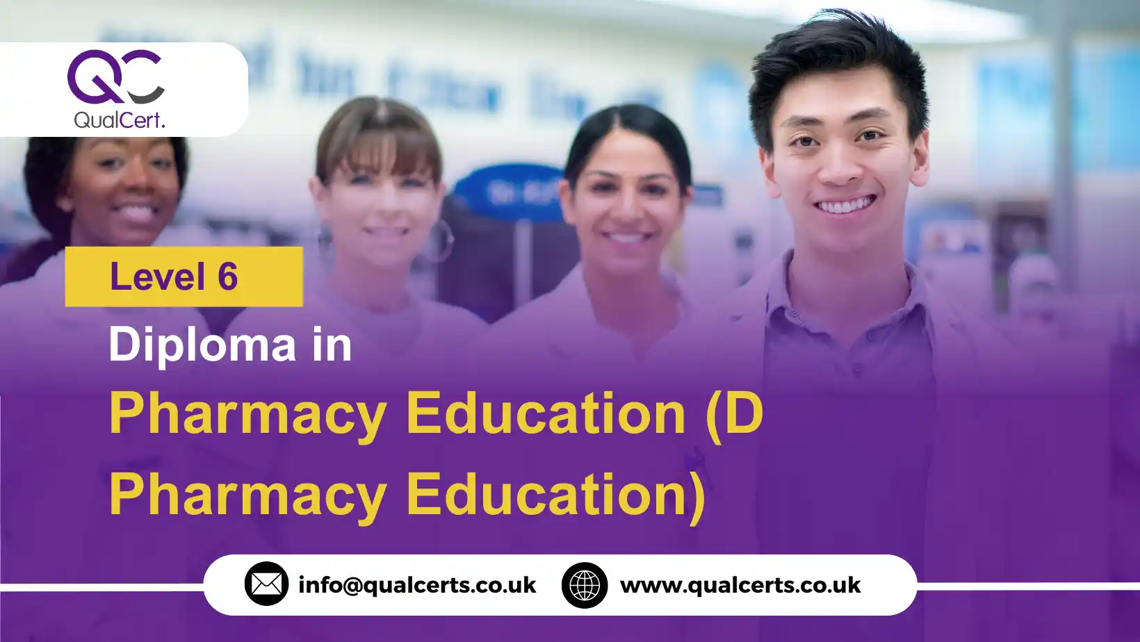 QualCert Level 6 Diploma in Pharmacy Education (D Pharmacy Education)