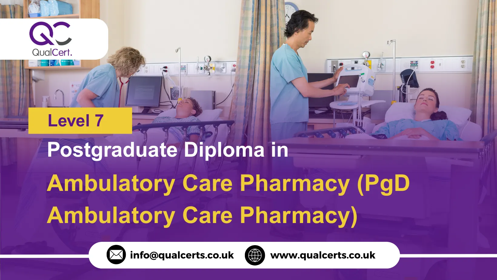QualCert Level 7 Postgraduate Diploma in Ambulatory Care Pharmacy (PgD Ambulatory Care Pharmacy)