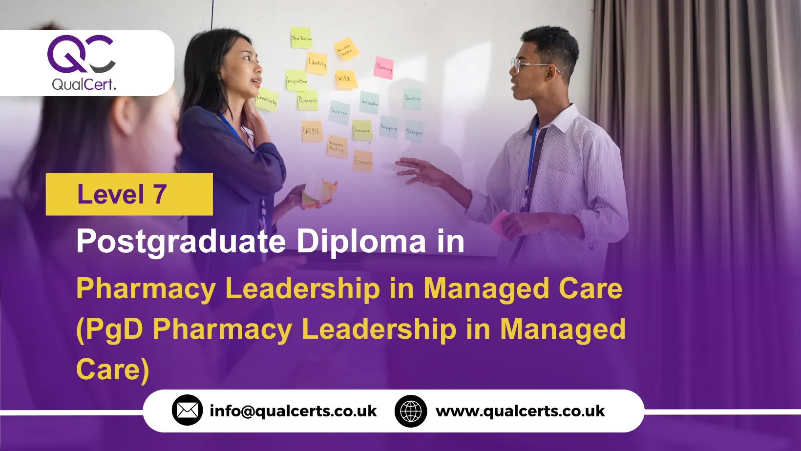 QualCert Level 7 Postgraduate Diploma in Pharmacy Leadership in Managed Care (PgD Pharmacy Leadership in Managed Care)