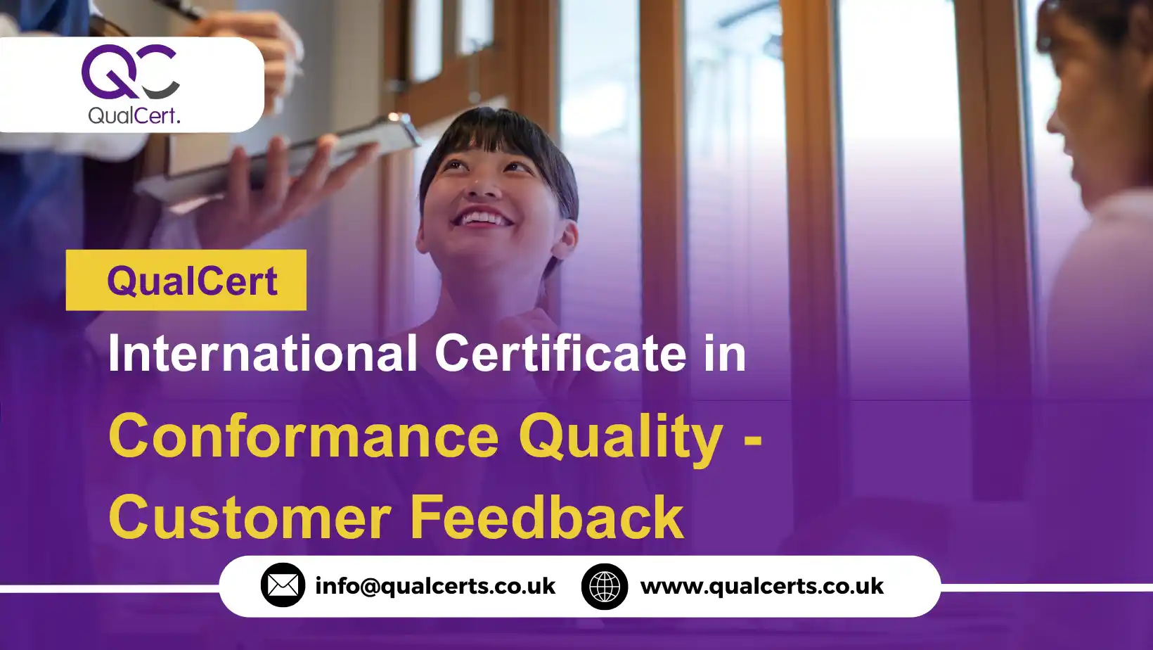 QualCert International Certificate in Conformance Quality - Customer Feedback