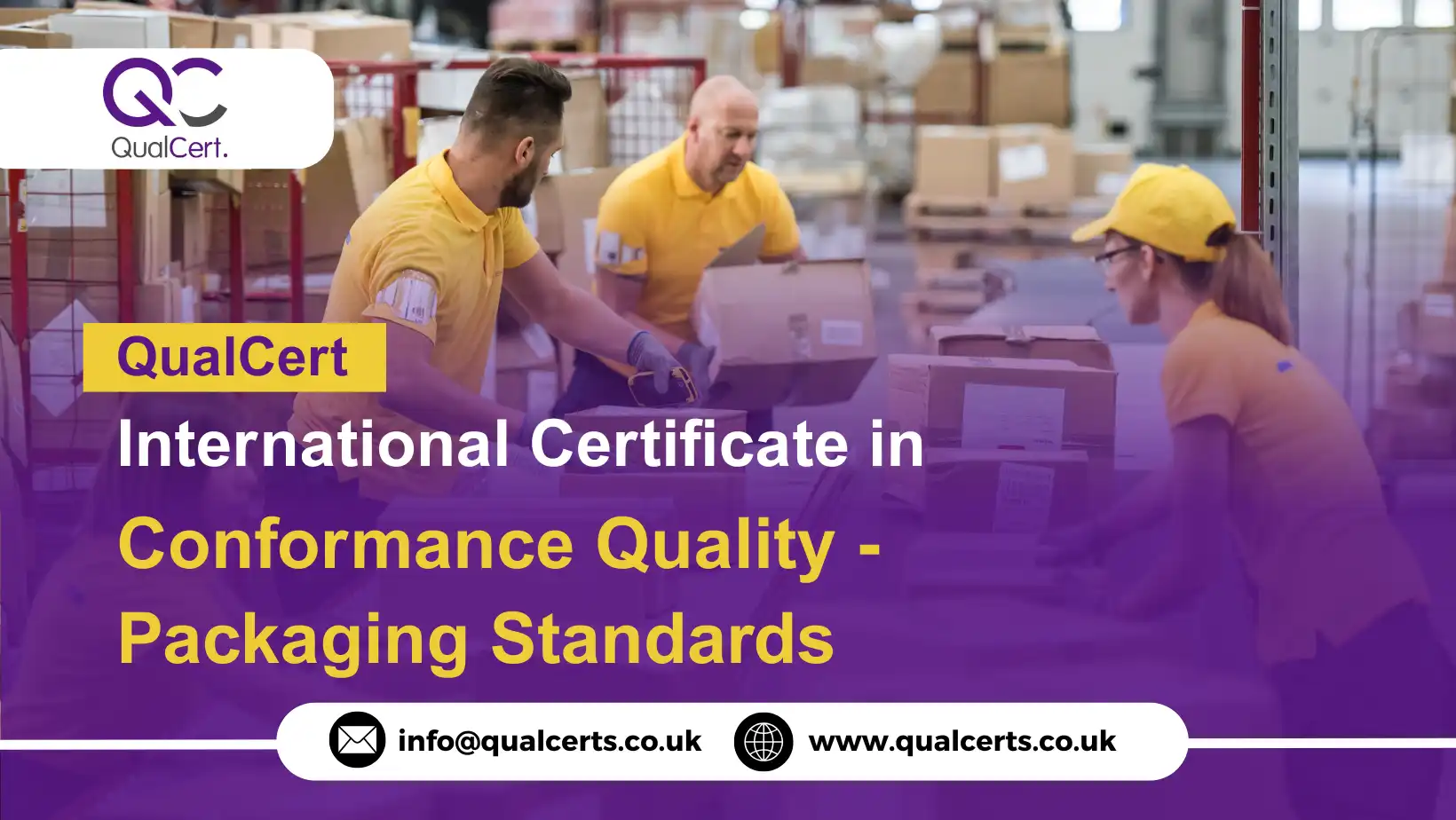 QualCert International Certificate in Conformance Quality - Packaging Standards
