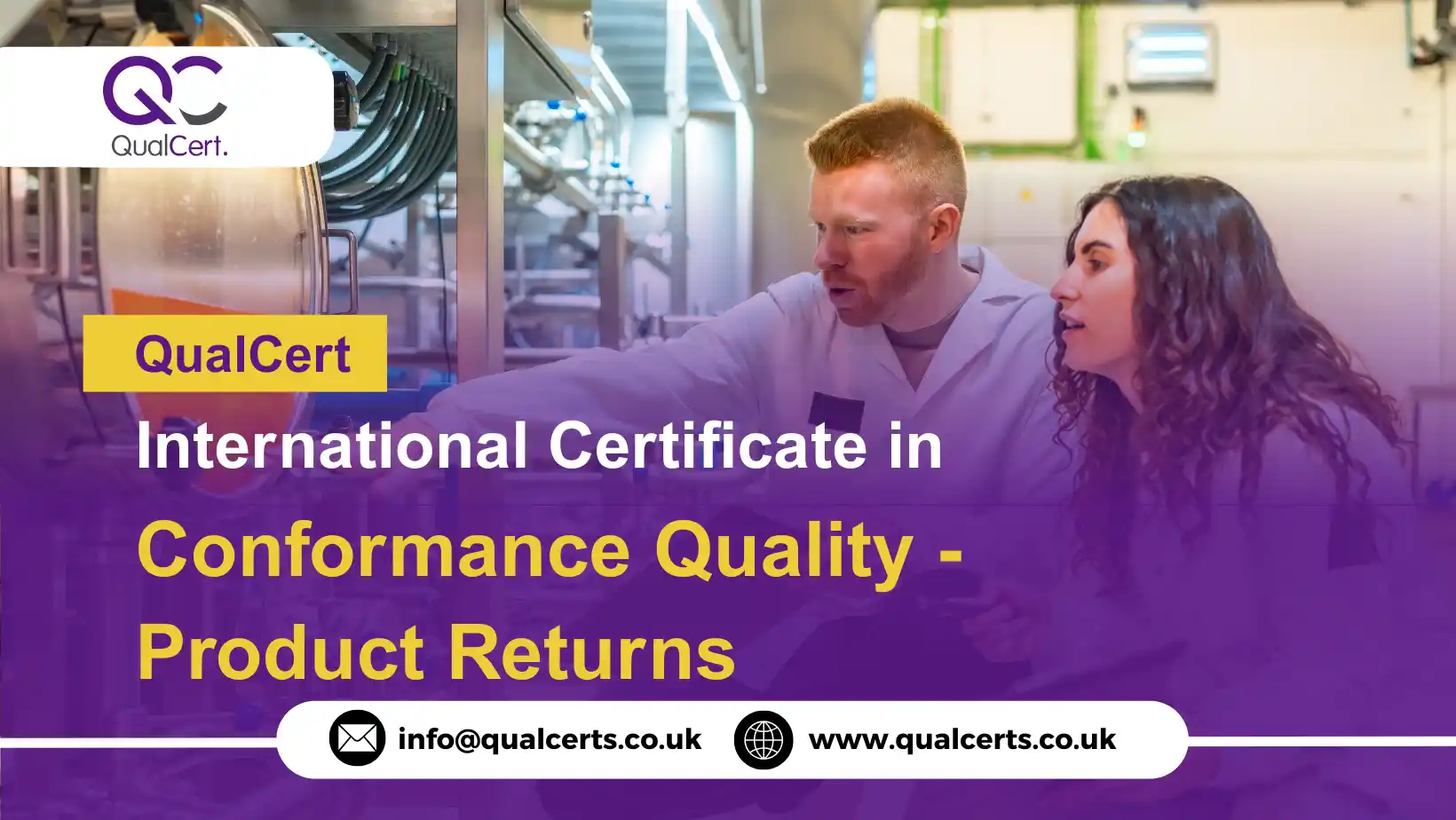 QualCert International Certificate in Conformance Quality - Product Returns