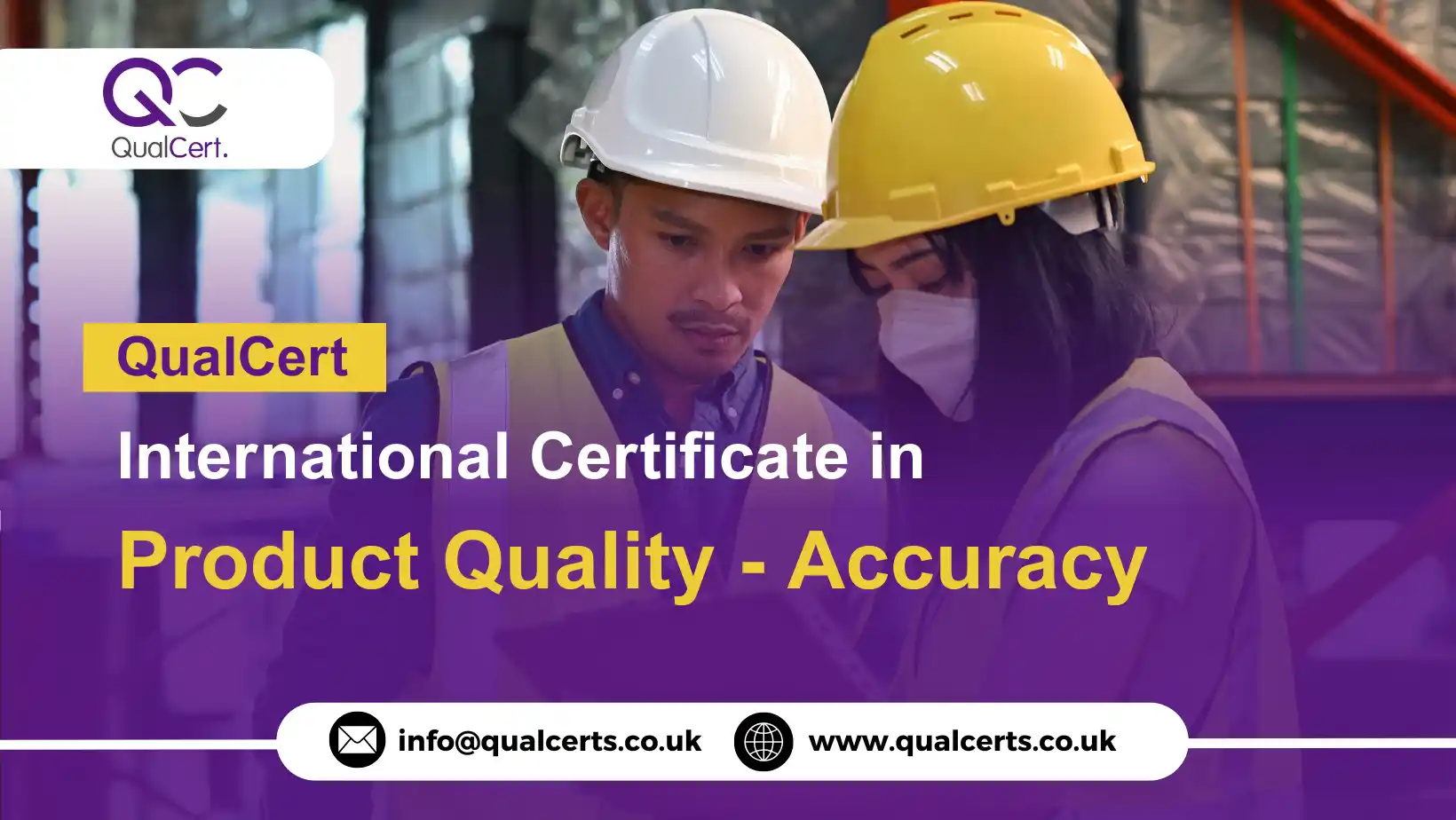 QualCert International Certificate in Product Quality - Accuracy