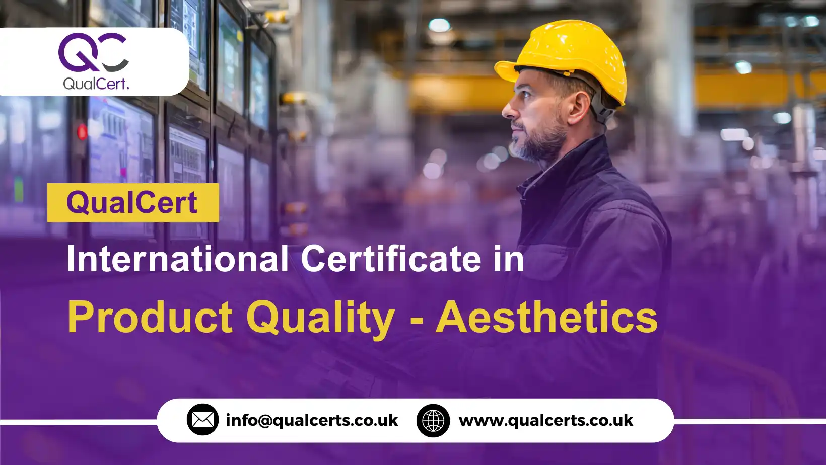 QualCert International Certificate in Product Quality - Aesthetics