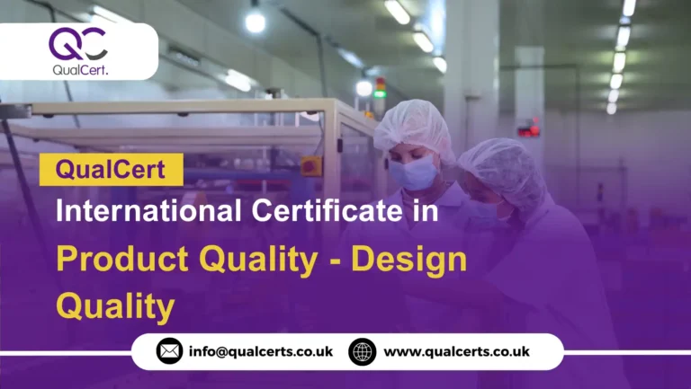 QualCert International Certificate in Product Quality - Design Quality
