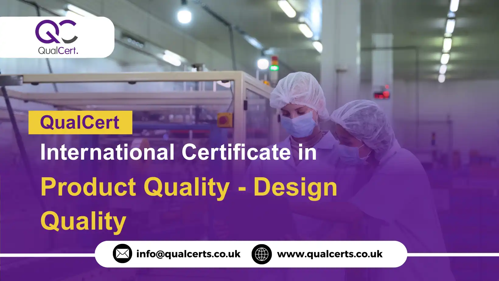 QualCert International Certificate in Product Quality - Design Quality