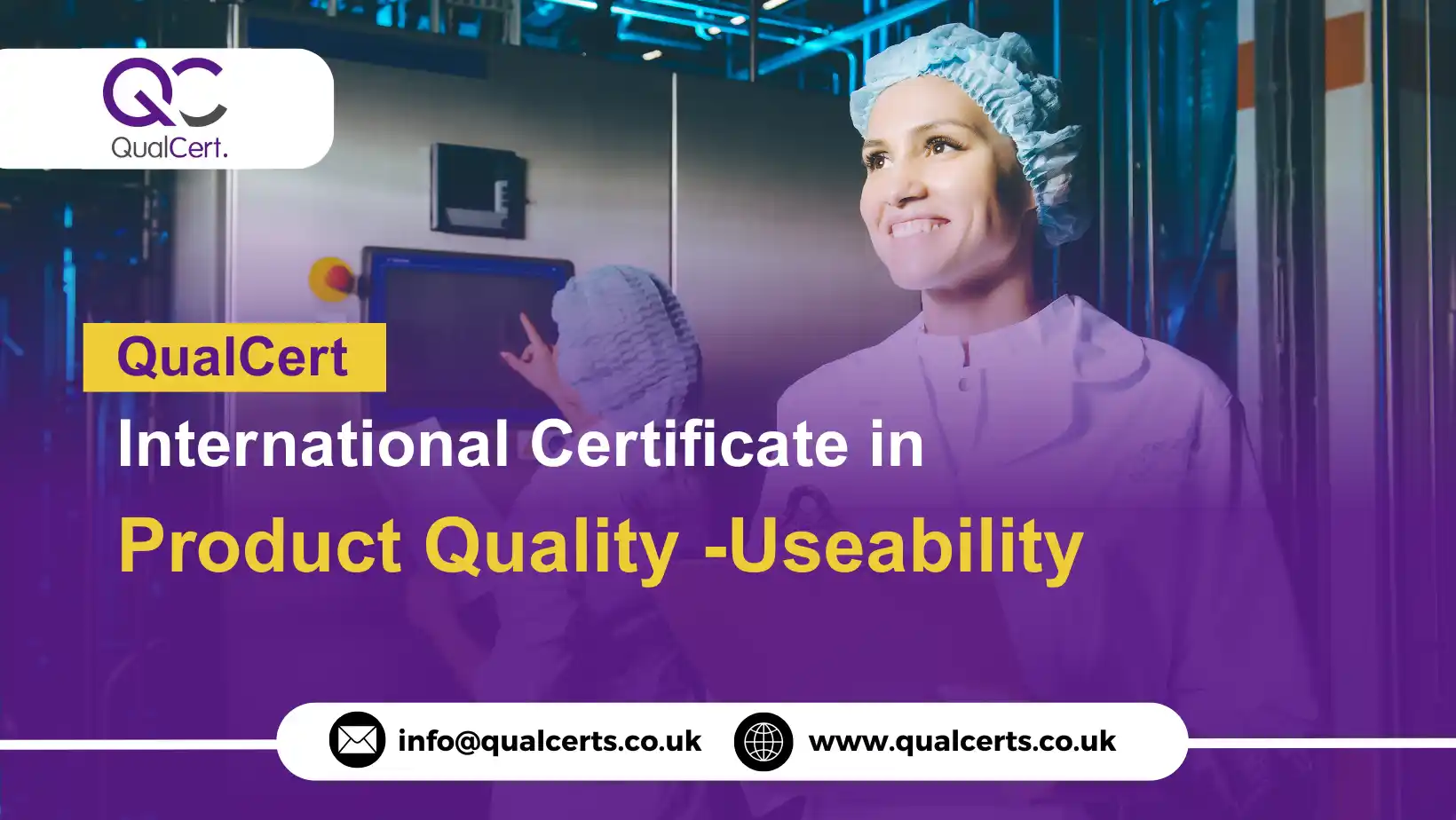 QualCert International Certificate in Product Quality -Useability