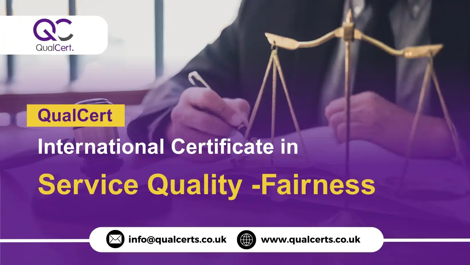 QualCert International Certificate in Service Quality -Fairness