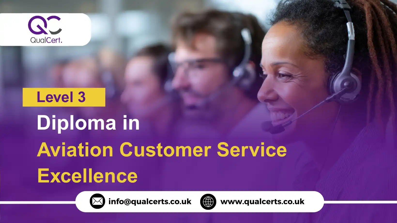 QualCert Level 3 Diploma in Aviation Customer Service Excellence