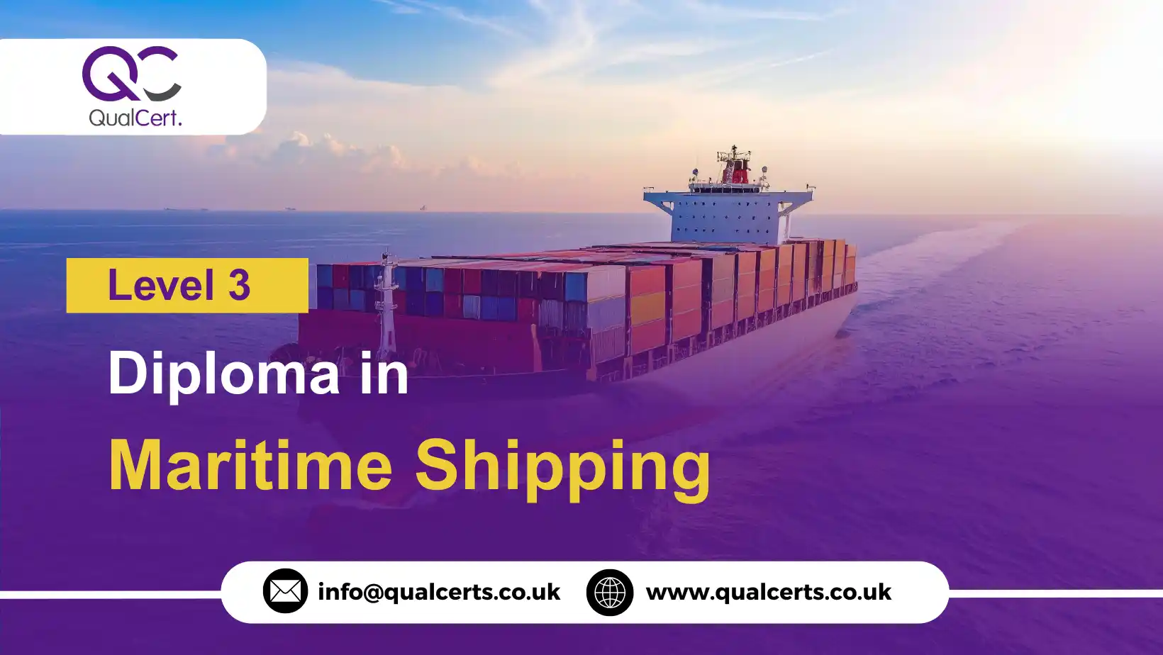 QualCert Level 3 Diploma in Maritime Shipping