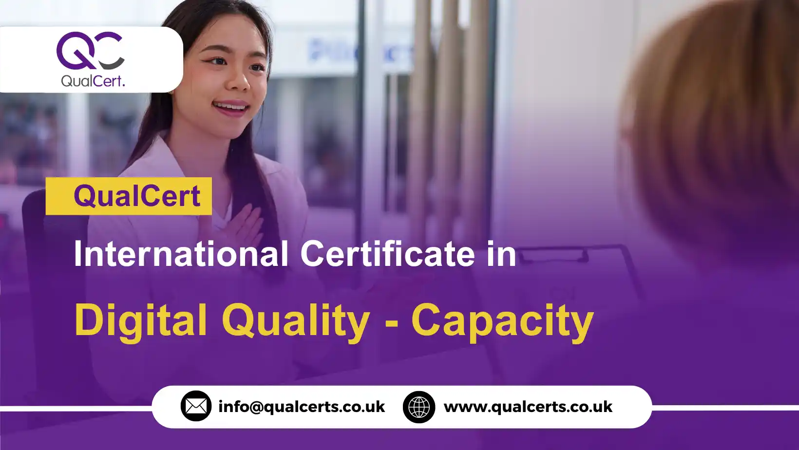 QualCert International Certificate in Digital Quality - Capacity