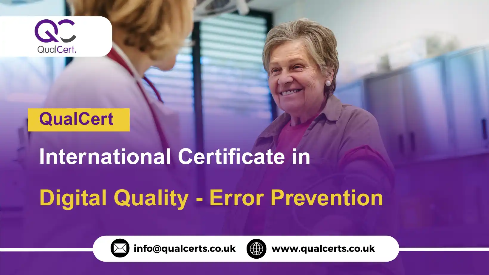 QualCert International Certificate in Digital Quality - Error Prevention