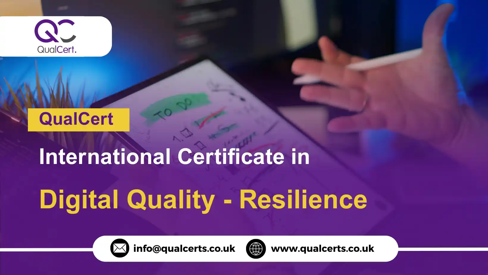 QualCert International Certificate in Digital Quality - Resilience