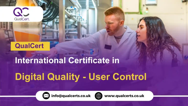 QualCert International Certificate in Digital Quality - User Control