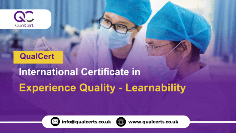QualCert International Certificate in Experience Quality - Learnability