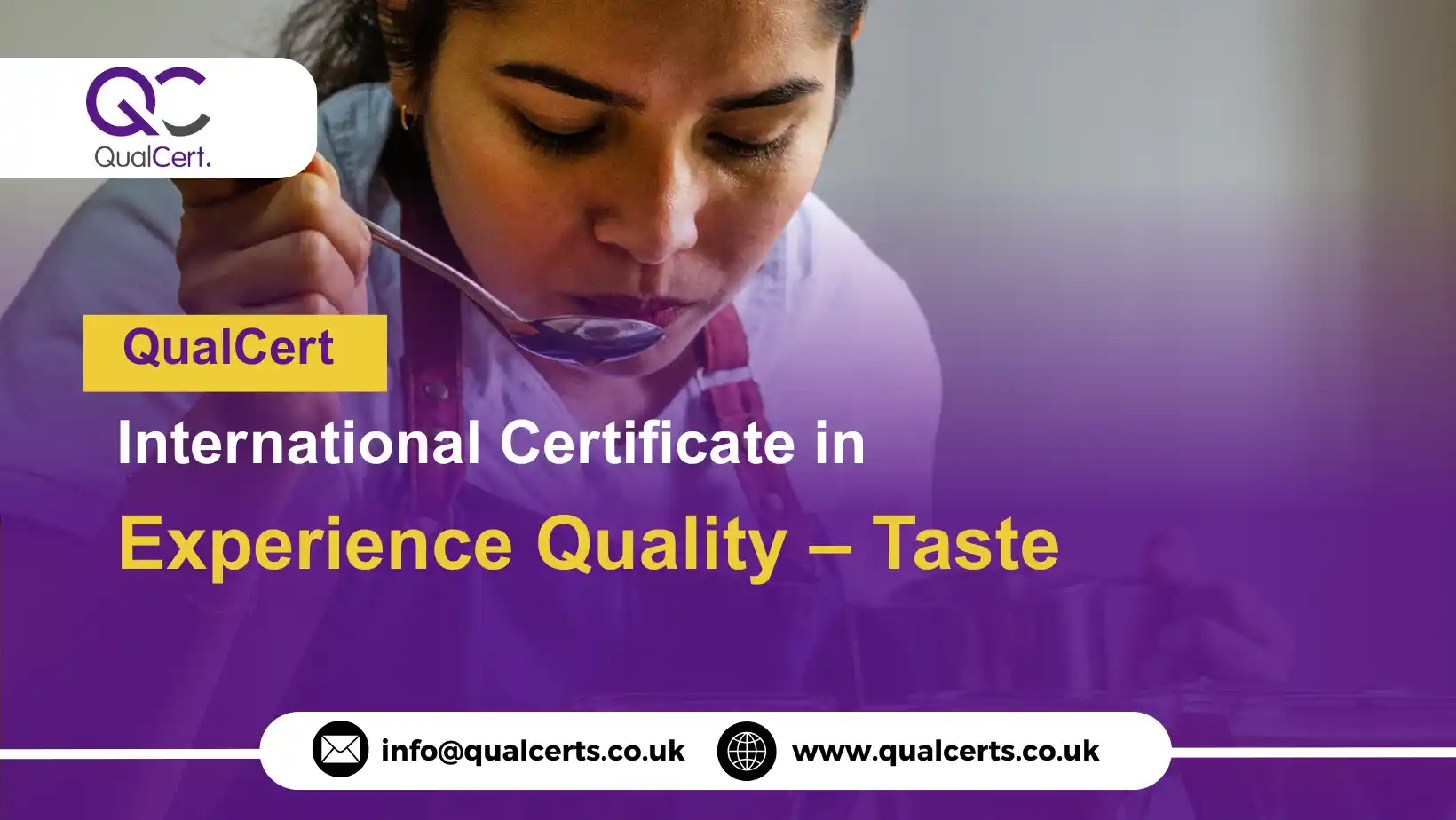 QualCert International Certificate in Experience Quality – Taste