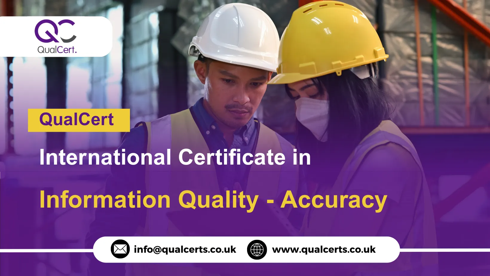 QualCert International Certificate in Information Quality - Accuracy