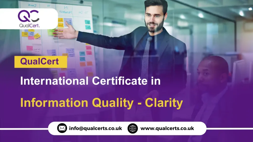 QualCert International Certificate in Information Quality - Clarity
