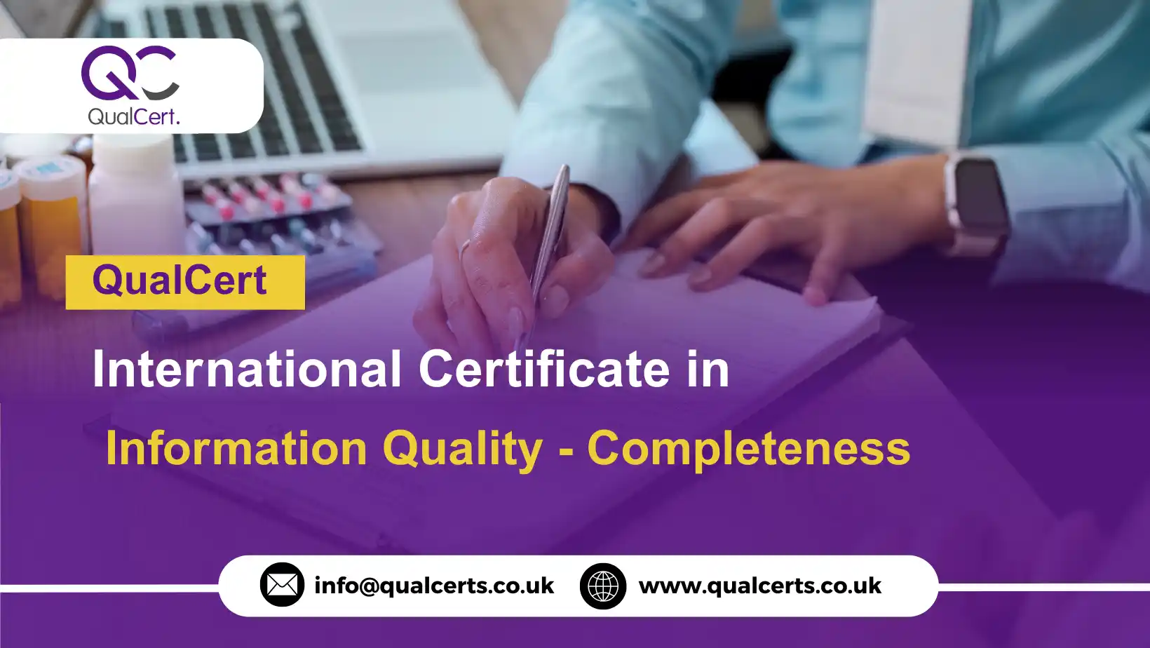 QualCert International Certificate in Information Quality - Completeness