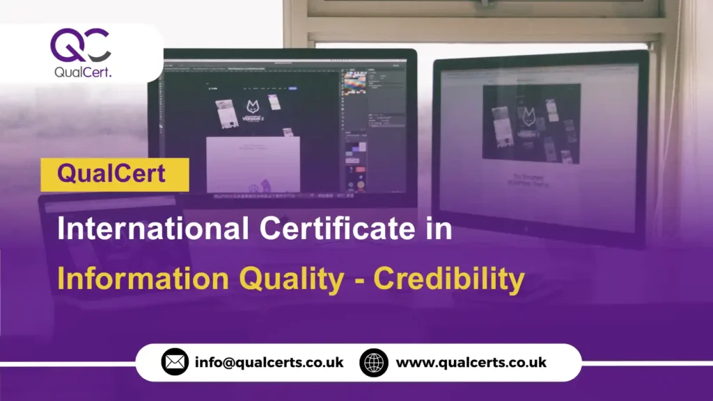 QualCert International Certificate in Information Quality - Credibility