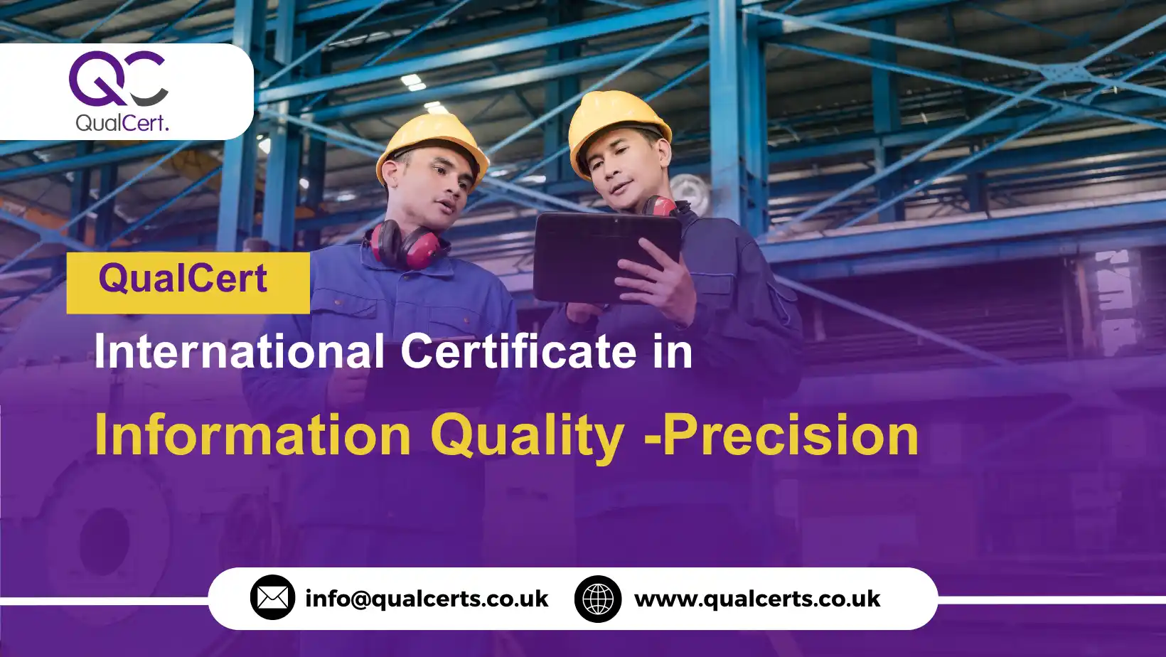 QualCert International Certificate in Information Quality -Precision