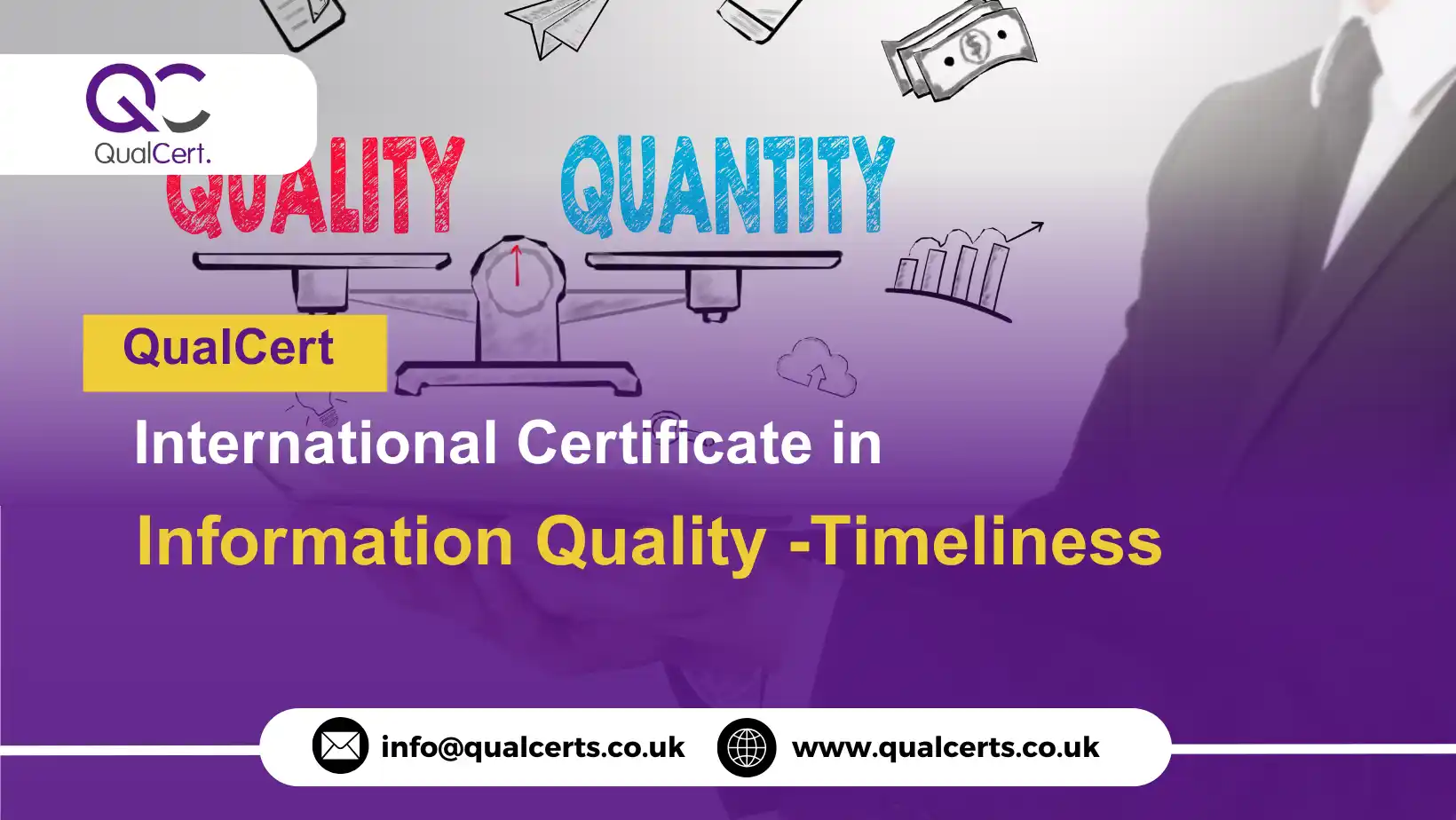 QualCert International Certificate in Information Quality -Timeliness