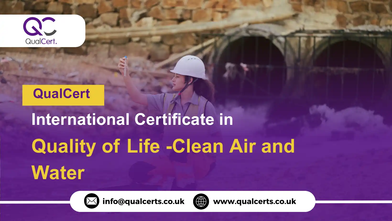 QualCert International Certificate in Quality of Life -Clean Air and Water